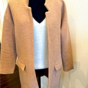 Camel colored longish coat